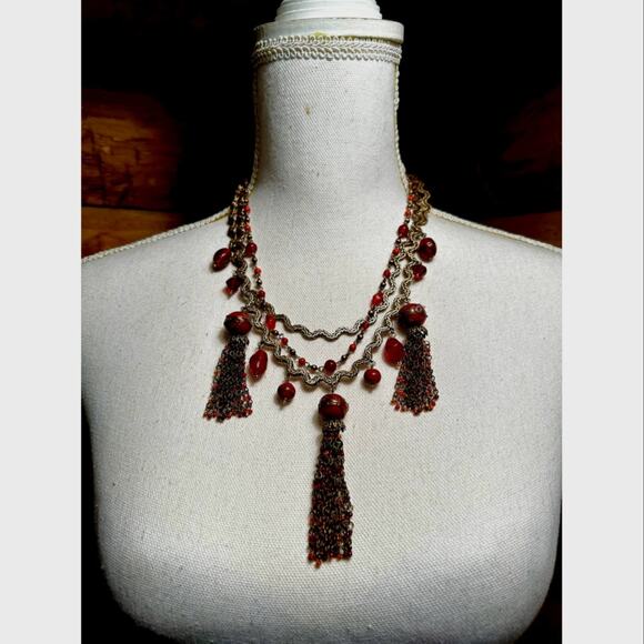 Chico's Vintage Nwot Multi-Strand necklace - Picture 2 of 8